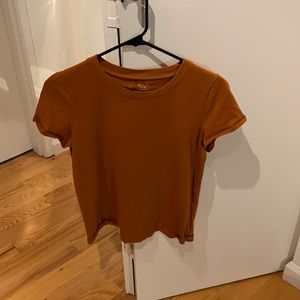 Burnt orange tee